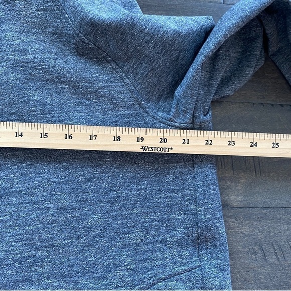 LULULEMON Pleat to Street Bomber Jacket Heathered Gray Pockets Size 8 - Picture 7 of 9